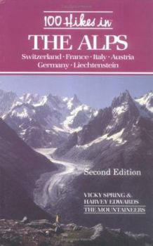 Paperback 100 Hikes in the Alps Book