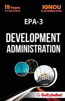 Paperback EPA-3 Development Administration Book