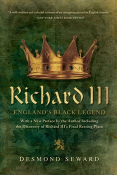 Hardcover Richard III: England's Black Legend Book