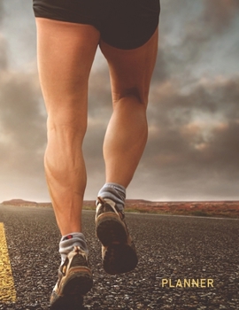 Planner: Jogging 2 Year Monthly Planner with Note Pages (24 Months) | Run Sport Jog Sporty Race Cardio | Jan 2020 - Dec 2021 | Month Planning | ... | Plan Each Day, Set Goals & Get Stuff Done