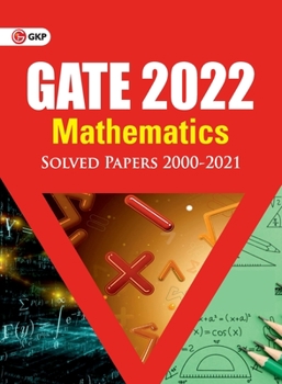 Paperback GATE 2022 - Mathematics - Solved Papers 2000-2021 Book