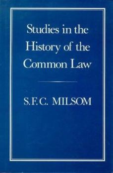 Hardcover Studies in the History of the Common Law Book