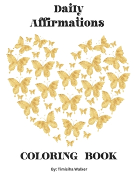 Paperback Daily Affirmations Coloring Book