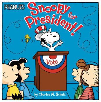 Paperback Snoopy for President! Book
