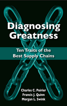 Hardcover Diagnosing Greatness: Ten Traits of the Best Supply Chains Book