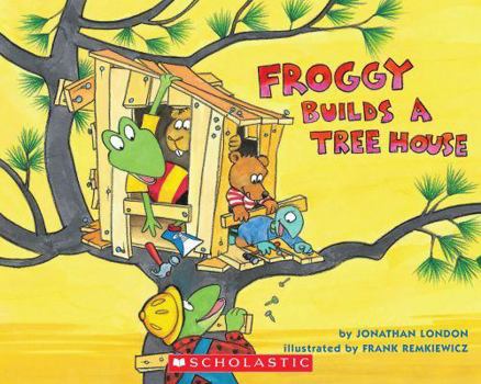 Paperback Froggy Builds A Tree House Book