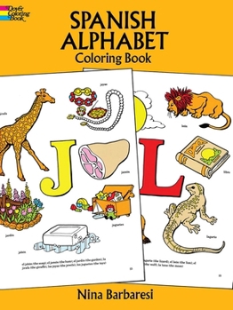 Paperback Spanish Alphabet Coloring Book