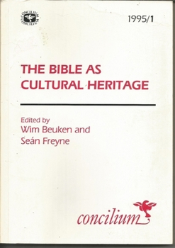 Paperback Concilium 1995/1: The Bible as Cultural Heritage Book