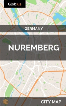 Paperback Nuremberg, Germany - City Map Book