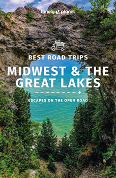 Paperback Lonely Planet Best Road Trips Midwest & the Great Lakes Book