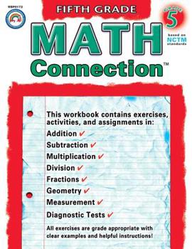Paperback Math Connection™, Grade 5 (Connections™ Series) Book