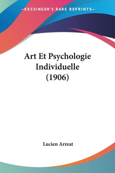 Paperback Art Et Psychologie Individuelle (1906) Book