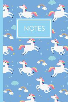 Paperback Notes: A Whimsical Sketch-style Unicorn, Cupcakes and Doodle Rainbows Notebook Book