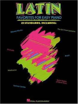 Paperback Latin Favorites for Easy Piano Book