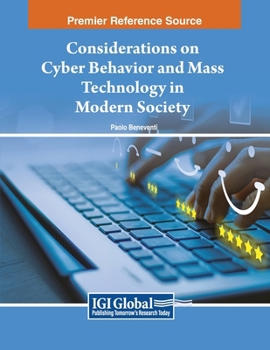 Paperback Considerations on Cyber Behavior and Mass Technology in Modern Society Book