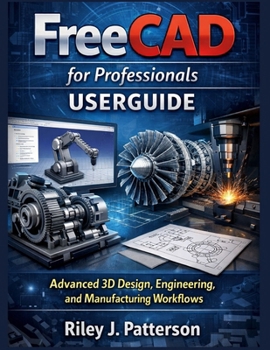 Paperback FreeCAD for Professionals USERGUIDE: Advanced 3D Design, Engineering, and Manufacturing Workflows Book
