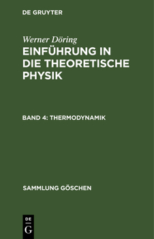 Hardcover Thermodynamik [German] Book