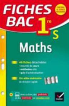 Hardcover Fiches Bac Maths 1re S: Fiches de Revision - Premiere S [French] Book