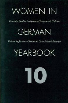 Hardcover Women in German Yearbook, Volume 10 Book