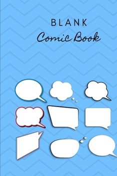 Paperback Blank Comic Book: Awesome 8.5 x 11-inch Book with 120 Pages of Blank Comic Scenes Ready for You to Draw and Sketch. Book