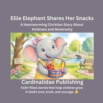Ellie Elephant Shares Her Snacks: A Heartwarming Christian Story About Kindness and Generosity