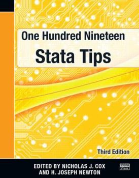 Paperback One Hundred Nineteen Stata Tips, Third Edition Book