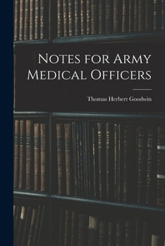 Paperback Notes for Army Medical Officers Book