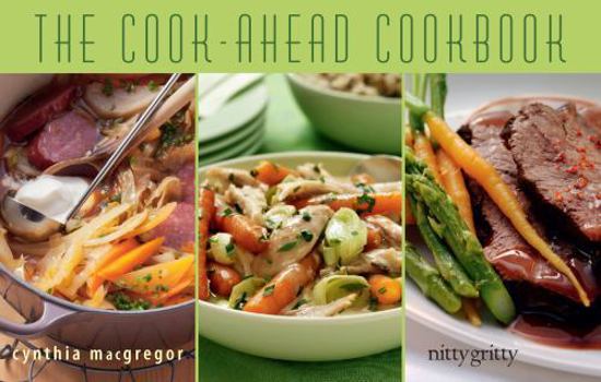 Paperback The Cook-Ahead Cookbook Book