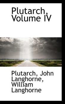 Paperback Plutarch, Volume IV Book