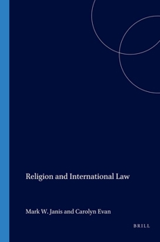 Paperback Religion and International Law Book