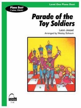 Paperback Parade of the Toy Soldiers: Sheet Book