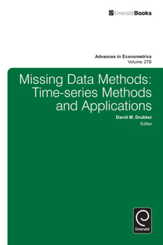 Hardcover Missing Data Methods: Time-Series Methods and Applications Book