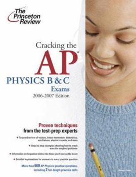 Paperback Cracking the AP Physics B & C Exams Book