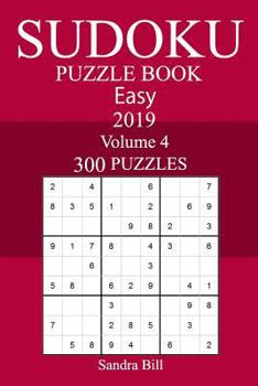 Paperback 300 Easy Sudoku Puzzle Book 2019 Book