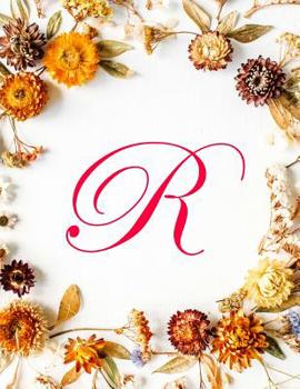 Paperback R: Monogram Initial Business Appointment Book 2 Columns Appointment Pad, Cute Appointment Book, Timed Appointment Book- F Book