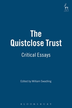 Hardcover The Quistclose Trust: A Critical Analysis Book