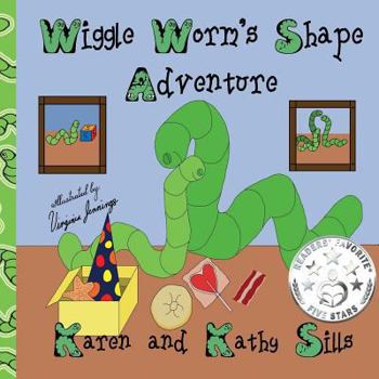 Paperback Wiggle Worm's Shape Adventures Book