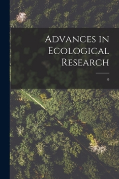 Paperback Advances in Ecological Research; 9 Book