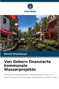 Paperback Von Gebern finanzierte kommunale Wasserprojekte [German] Book
