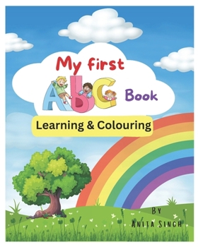 Paperback My First ABC Book: Learning and Coloring Book