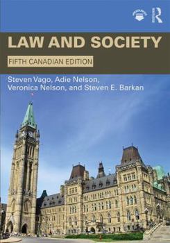 Paperback Law and Society: Canadian Edition Book