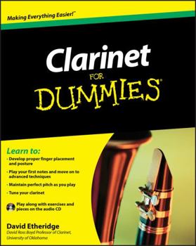 Paperback Clarinet for Dummies [With CD (Audio)] Book