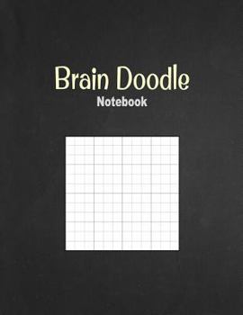 Paperback Brain Doodle Notebook: 1/3" Cross Section Graph Ruling, 100 Pages Book