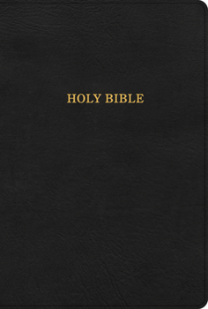 Imitation Leather KJV Large Print Thinline Bible, Black Leathertouch [Large Print] Book