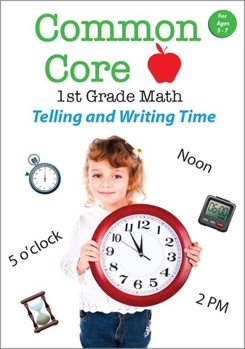 DVD Common Core 1st Grade Math - Telling and Writing Time Book