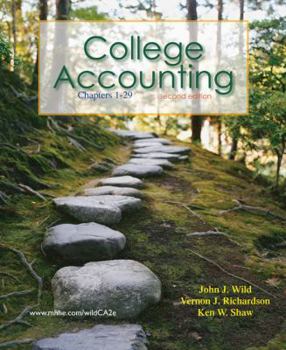 Hardcover College Accounting: Chapters 1-29 [With Annual Report] Book