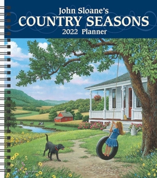 Calendar John Sloane's Country Seasons 2022 Monthly/Weekly Engagement Calendar Book