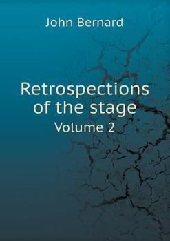 Paperback Retrospections of the stage Volume 2 Book