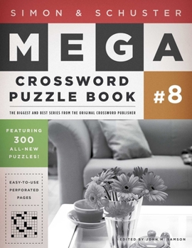 Paperback Simon & Schuster Mega Crossword Puzzle Book #8 Book