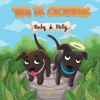Paperback Vida de Cachorros Rocky y Molly [Spanish] Book